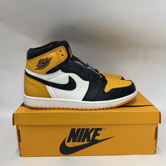 Nike Air Jordan 1 Retro High OG “Taxi/Black-Sail” 555088-711 main image 7